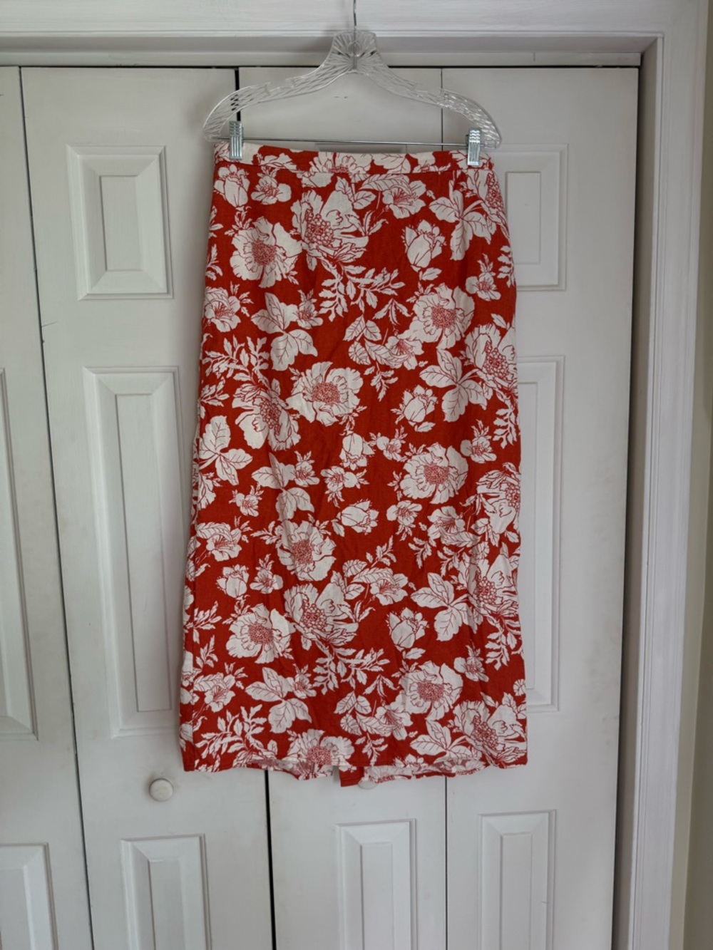 Old Navy Sleeveless Linen Top & High-Waisted Linen-Blend Maxi Skirt Size Large - Picture 3 of 13